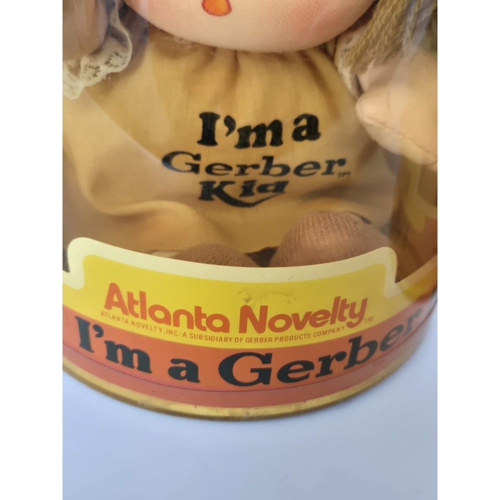 VTG Gerber Kids Dolls Atlanta Novelty Soft Body Lot Of 2 1980 1984 Nursery Decor - Picture 5 of 16